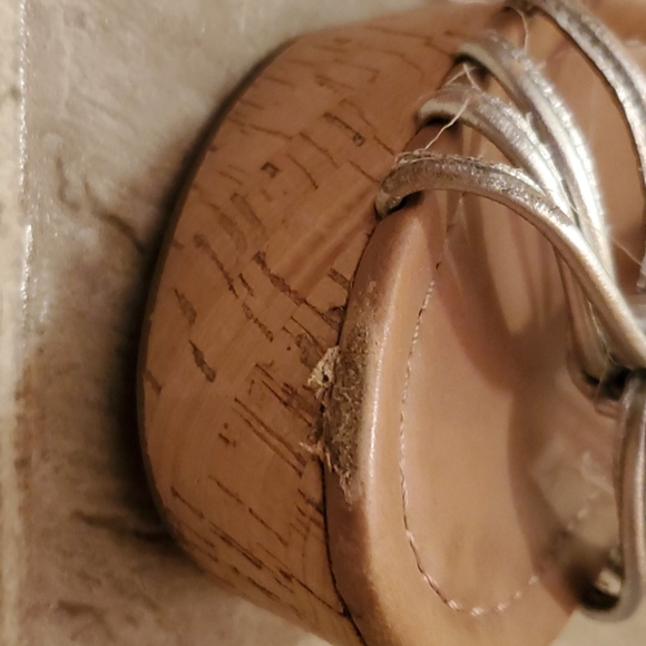 COACH Georgiana wedge 4.5" tall sized 6.5 - Picture 6 of 6